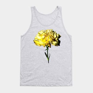 Carnations - One Yellow Carnation Tank Top